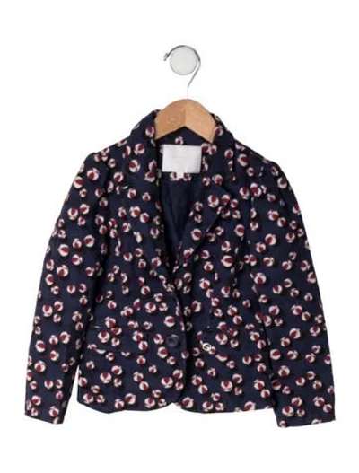 Pre-owned Gucci Babies' Printed Blazer In Blue