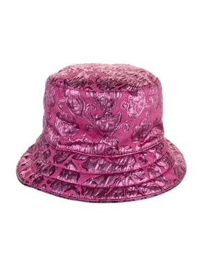 Pre-owned Gucci Printed Bucket Hat