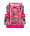 Gucci Printed Casual Backpack In Pink