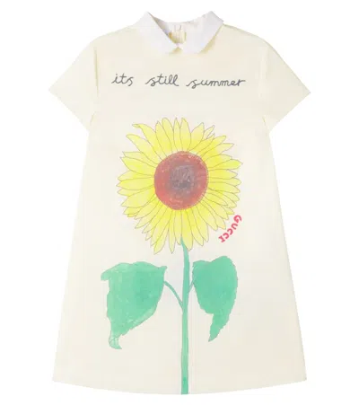 Gucci Kids' Printed Cotton Dress