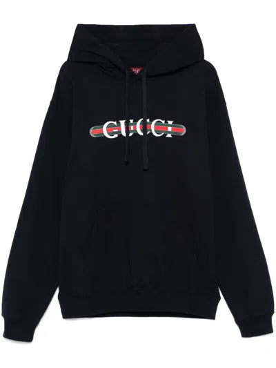 GUCCI PRINTED COTTON HOODIE
