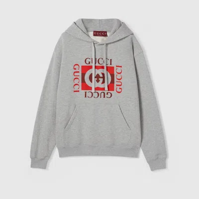 GUCCI GUCCI PRINTED COTTON JERSEY SWEATSHIRT