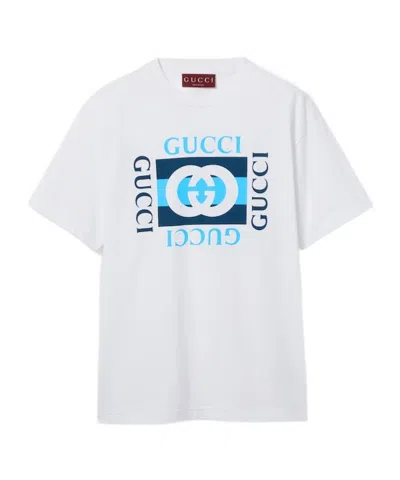 Gucci Printed Cotton Jersey T-shirt