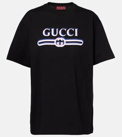 GUCCI PRINTED COTTON JERSEY T-SHIRT