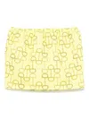 Gucci Women Printed Cotton Mini Skirt