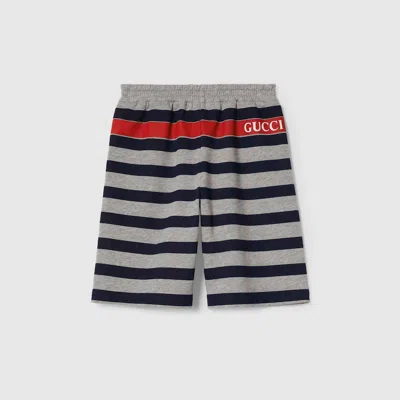 GUCCI PRINTED COTTON SHORTS
