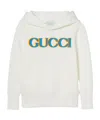 Gucci Printed Cotton Sweatshirt In White