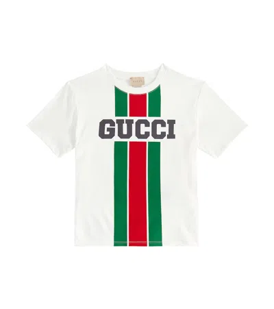 GUCCI PRINTED COTTON T-SHIRT