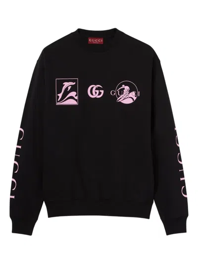 Gucci Printed Crew-neck Sweatshirt