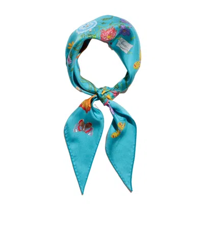Gucci Printed Diamond Scarf In Multi