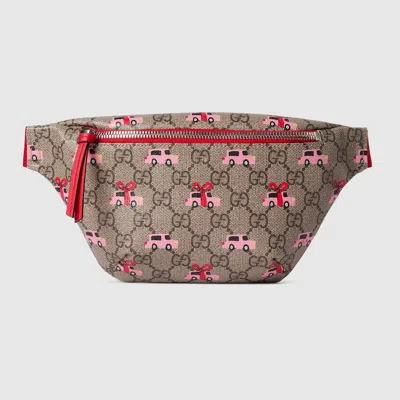 Gucci Kids' Printed Gg Belt Bag In Multi