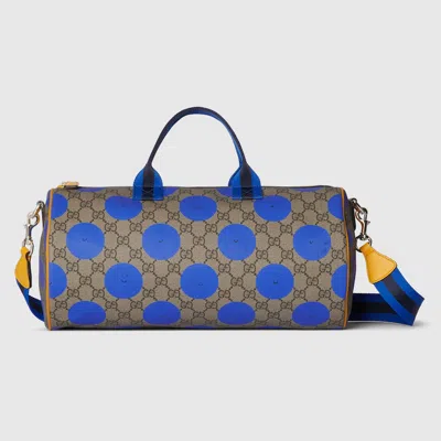 Gucci Kids' Printed Gg Top Handle Bag In Sand