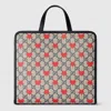 Gucci Printed Gg Tote Bag In Blue