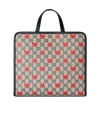 Gucci Printed Gg Tote Bag In Nude