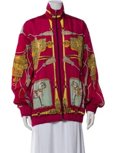 Pre-owned Gucci Printed Jacket In Multi
