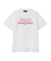Gucci Logo Printed T-shirt In White