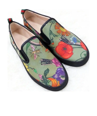 Gucci Printed Leisure Business Shoes In Multicolor