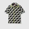 Gucci Printed Light Cotton Poplin Shirt