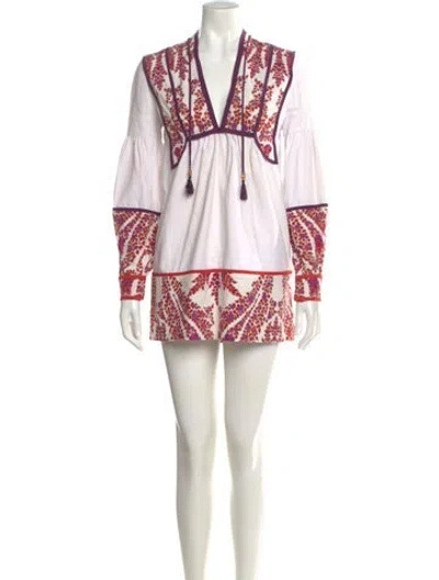 Pre-owned Gucci Printed Mini Dress