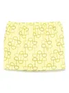 Gucci Women Printed Cotton Mini Skirt