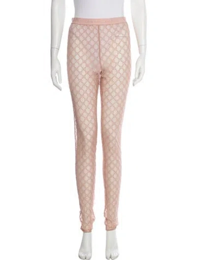 Pre-owned Gucci Printed Pajamas In Pink