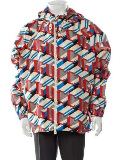 Pre-owned Gucci Printed Parka W/ Tags In Neutral