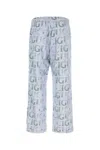 Gucci Printed Polyester Pant In Multi