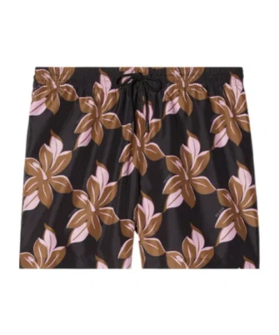 GUCCI GUCCI PRINTED POPLIN SWIM SHORTS