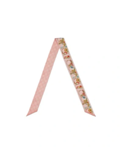 Gucci Printed Scarf In Pink