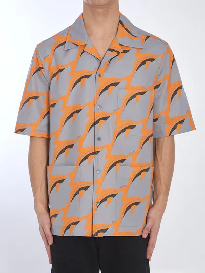 Gucci Printed Shirt In Multicolor