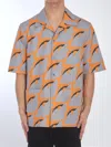 Gucci Printed Buttoned Shirt In Multicolor