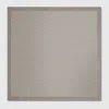 Gucci Printed Silk Carré In Gray