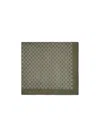 Gucci Printed Silk Carré In Green