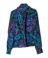 Gucci Printed Silk Shirt In Multi