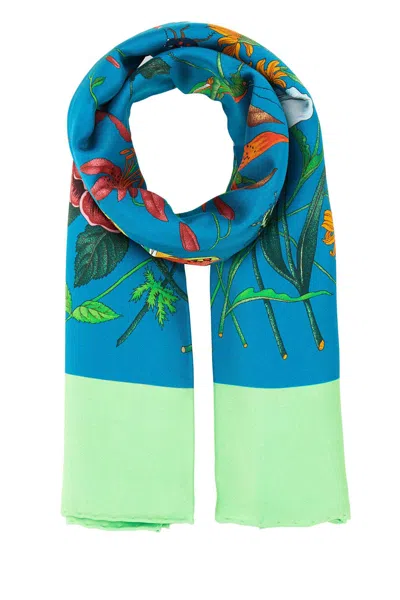 Gucci Scarves And Foulards In Royalskyblue