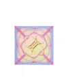 Gucci Gg Horsebit Silk Jacquard Scarf In Multi
