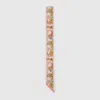 Gucci Printed Silk Neck Bow In Pink