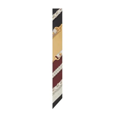 Gucci Printed Silk Scarf In Multi