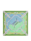 Gucci Gg Logo Silk Scarf In Pattern