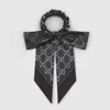 Gucci Printed Silk Scrunchie