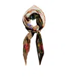 Gucci Printed Silk Shawl In Multi