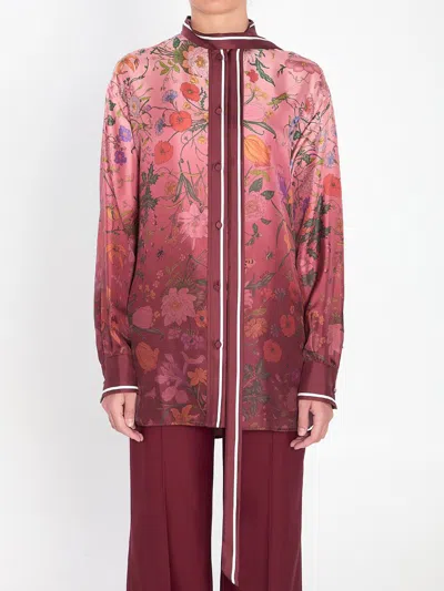 GUCCI PRINTED SILK SHIRT