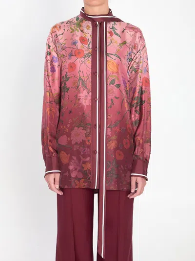 GUCCI PRINTED SILK SHIRT
