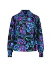 Gucci Printed Silk Shirt In Multi