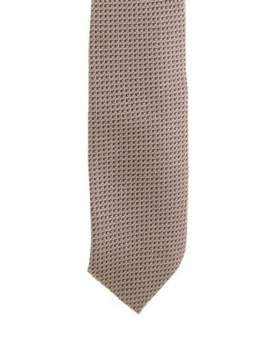 Pre-owned Gucci Printed Silk Tie