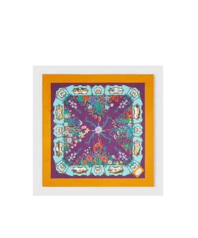 Gucci Printed Silk Twill Carré