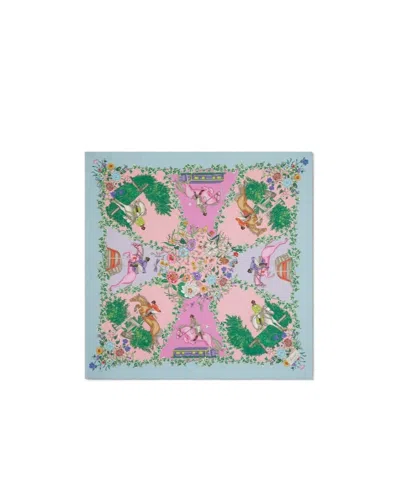Gucci Printed Silk Twill Carré In Multi