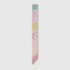 Gucci Printed Silk Twill Neck Bow