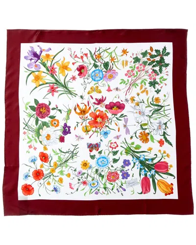 Gucci Printed Silk Twill Scarf