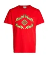 Gucci Printed T-shirt In Red